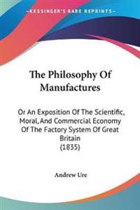 Philosophy Of Manufactures