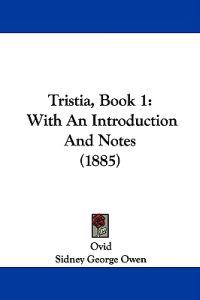 Tristia, Book 1