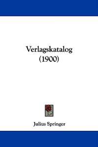 Verlagskatalog (1900)