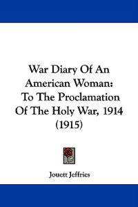 War Diary Of An American Woman