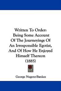 Written To Order
