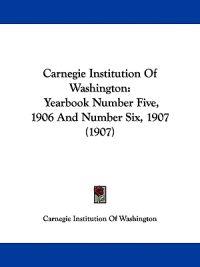 Carnegie Institution Of Washington