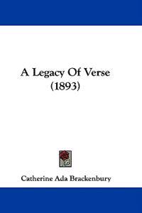 A Legacy of Verse