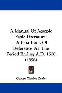 A Manual of Aesopic Fable Literature