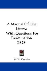 A Manual of the Litany