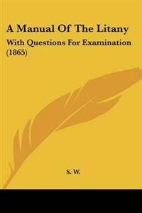Manual Of The Litany