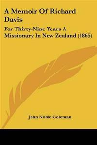 Memoir Of Richard Davis