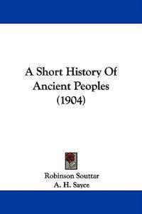 A Short History of Ancient Peoples