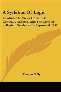 A Syllabus Of Logic