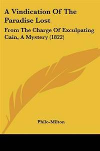 Vindication Of The Paradise Lost