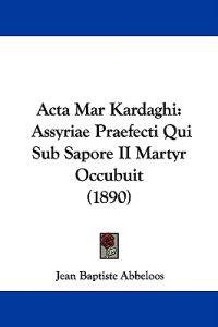 Acta Mar Kardaghi