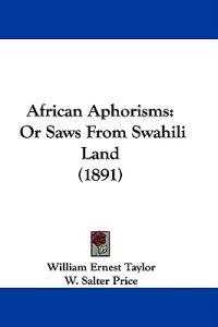 African Aphorisms