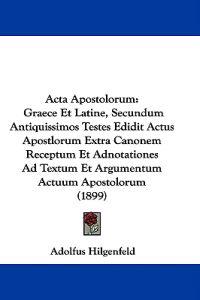 Bokomslag för "Acta Apostolorum"