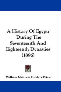 Bokomslag för "A History of Egypt"