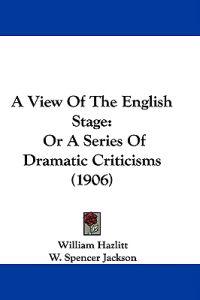 A View of the English Stage