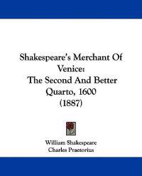 Shakespeare's Merchant Of Venice