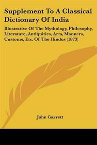 Supplement To A Classical Dictionary Of India