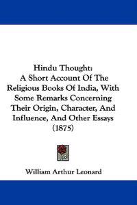 Hindu Thought