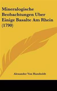 Bokomslag for "Mineralogische Beobachtungen Uber Einige Basalte Am Rhein (1790)"