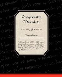 Kirjan kansi "Progressive Morality"