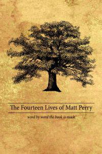 Kirjan kansi "The Fourteen Lives of Matt Perry"