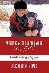 Kirjan kansi "Autism is a Four Letter Word"