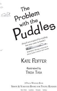 Problem with the Puddles