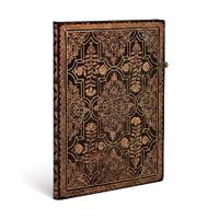 Mahogany Grande Unlined Hardcover Journal