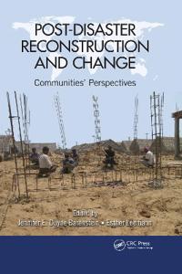 Post-Disaster Reconstruction and Change