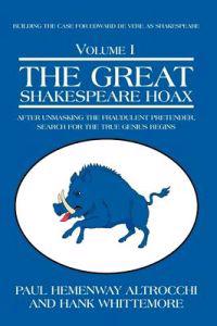 Bokomslag for "The Great Shakespeare Hoax"