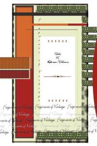 Kirjan kansi "Fragments of Verbiage"