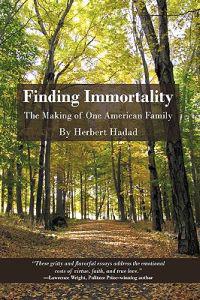 Kirjan kansi "Finding Immortality"