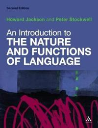 Bokomslag för "An Introduction to the Nature and Functions of Language"