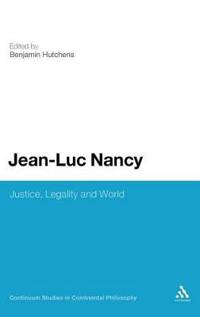 Bokomslag for "Jean-Luc Nancy"