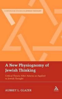 Kirjan kansi "A New Physiognomy of Jewish Thinking"