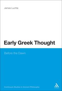 Early Greek Thought