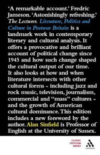 Literature, Politics and Culture in Postwar Britain