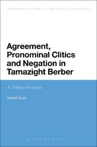 Kirjan kansi "Agreement, Pronominal Clitics and Negation in Tamazight Berber"