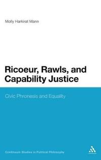 Bokomslag for "Ricoeur, Rawls, and Capability Justice"