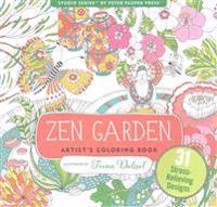 Zen Garden Adult Coloring Book
