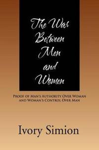 Kirjan kansi "The War Between Men and Women"