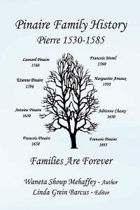 Bokomslag för "Pinaire Family History"