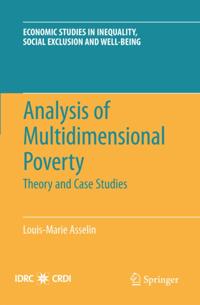 Economic Studies in Inequality, Social Exclusion and Well-Being