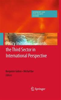 Bokomslag för "Policy Initiatives Towards the Third Sector in International Perspective"