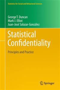 Bokomslag för "Statistical Confidentiality"