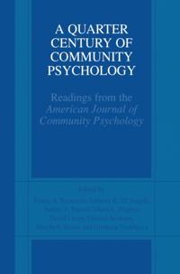 Quarter Century of Community Psychology