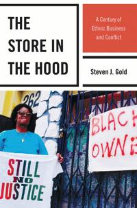 Kirjan kansi "The Store in the Hood"