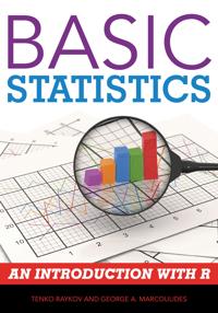 Kirjan kansi "Basic Statistics"