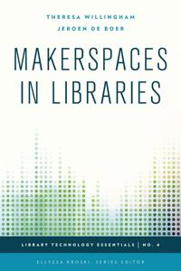Kirjan kansi "Makerspaces in Libraries"