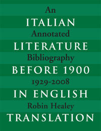 Italian Literature Before 1900 in English Translation